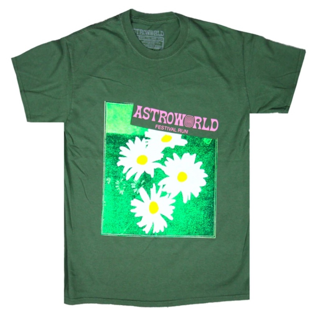 NWT Astroworld Graphic Tee, Fred Segal. Size Medium